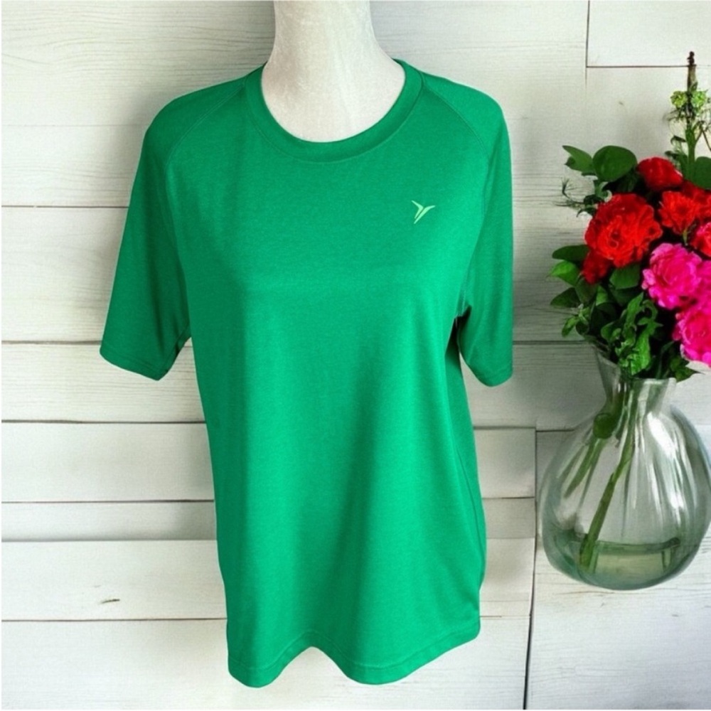 Old Navy Green Active Short Sleeve Tee